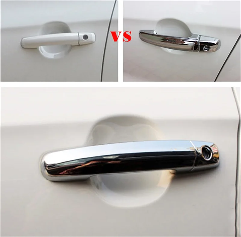 

ABAIWAI ABS Chrome Door Handle Cover And Bowl Cover For SUZUKI Sx4 S-CROSS SCROSS 2014 2015 2016 Trim Car-Styling Accessories