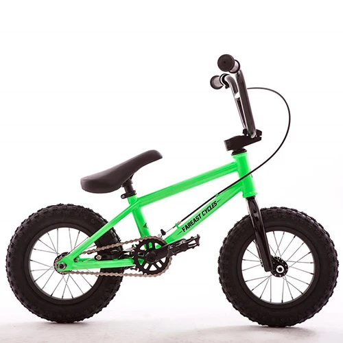 12 дюймов детский баланс велосипед мини-велосипед BMX - Цвет: Fluorescent Green