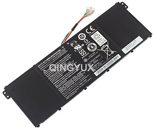 QINGYUX New 15.2V 48Wh Laptop Battery AC14B8K for ACER Chromebook 13 Aspire E3-111 TravelMate B115-M AC14B18J Built-in Battery