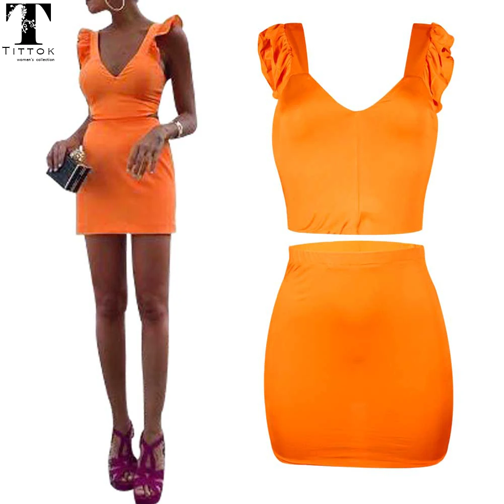 sexy oranje jurk sexy oranje jurk