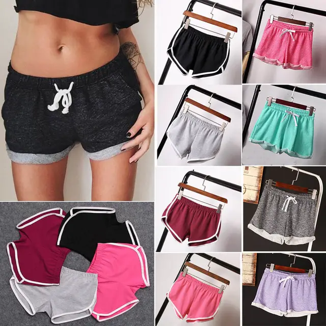 Casual Women Girls Shorts Summer Beach Workout Baggy Push Up Athleisure