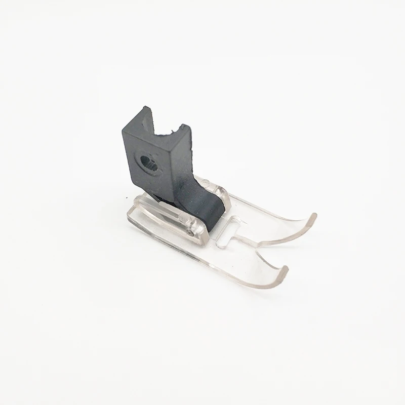 

1pcs Mini Plastic Clear Tortuous Sewing Machines Presser Foot with Holders 2019 Top Quality Walking Foot for Home Sewing Machine