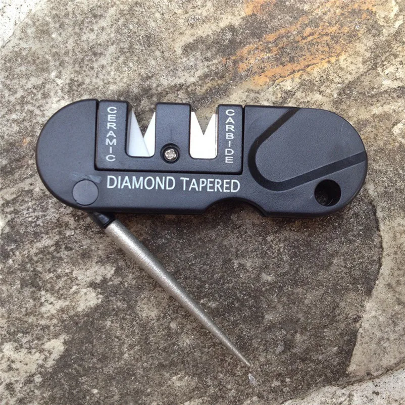 New Multifunction EDC Sharpener Folding Ceramic Carbide Diamond Tapered Knife Sharpener Pocket Outdoor Tool N21 (11)