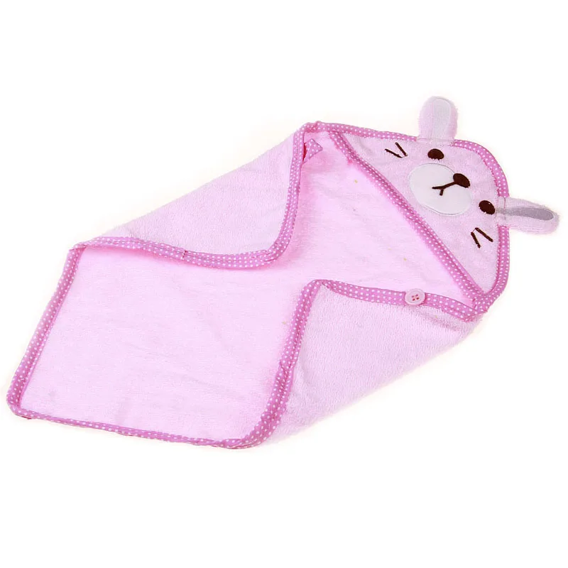 Дизайнерское полотенце для щенков, милые пижамы для собак в виде животных, банный халат, впитывающий душ, банное полотенце для собак, коврик, одеяло, товары для собак - Цвет: pink