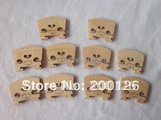 

Free shipping Two pieces Violin Bridge For Size 1/8 Violin