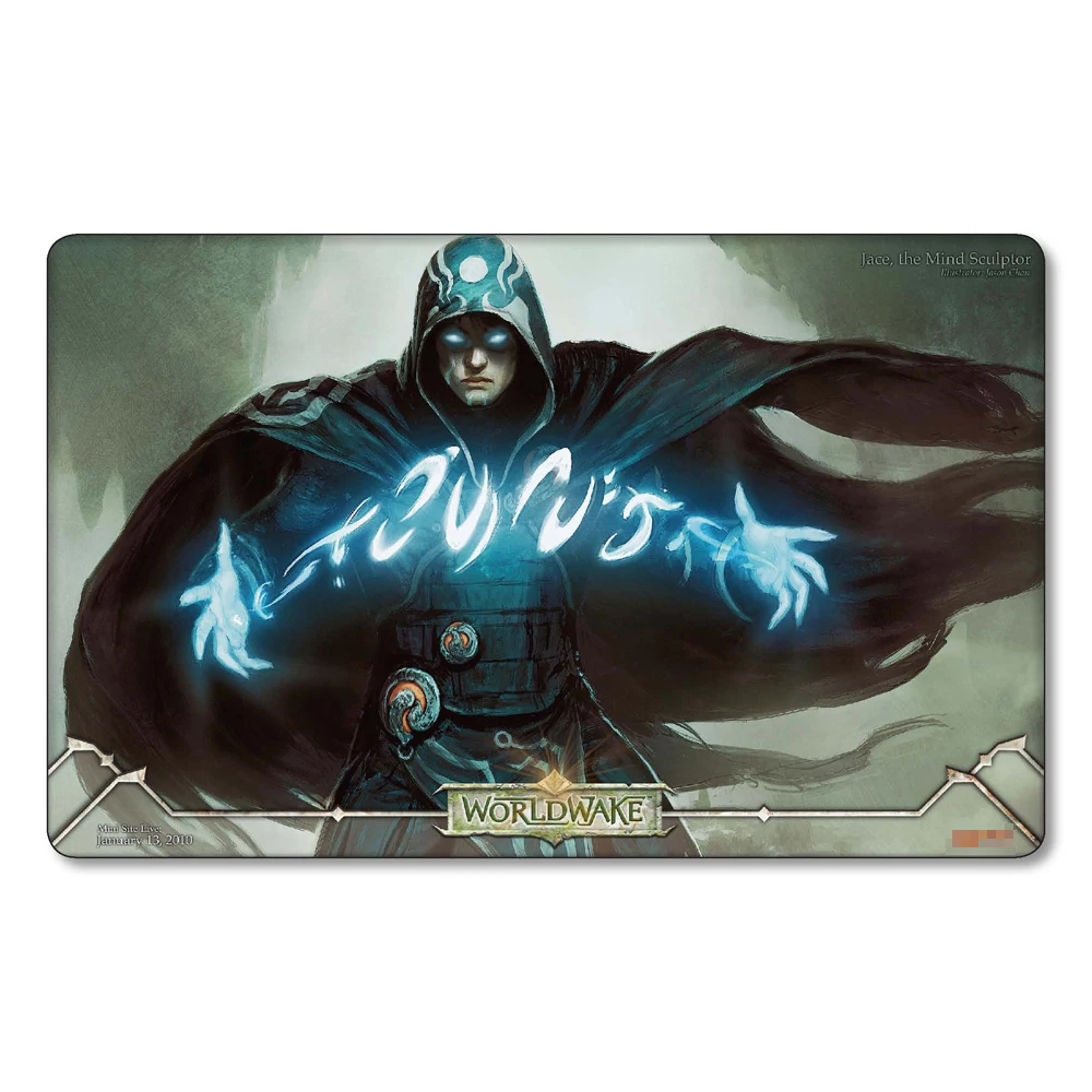 Сливовый Chandra и Liliana Playmat Ограниченная серия много выбора 35X60 см игровой коврик настольные игровые карты игровой коврик с бесплатным подарочным пакетом - Цвет: Сливовый