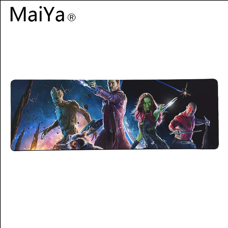 Maiya высокое качество стражи Галактики DIY дизайн игровой с узором коврик для мыши большой коврик для мыши клавиатуры коврик