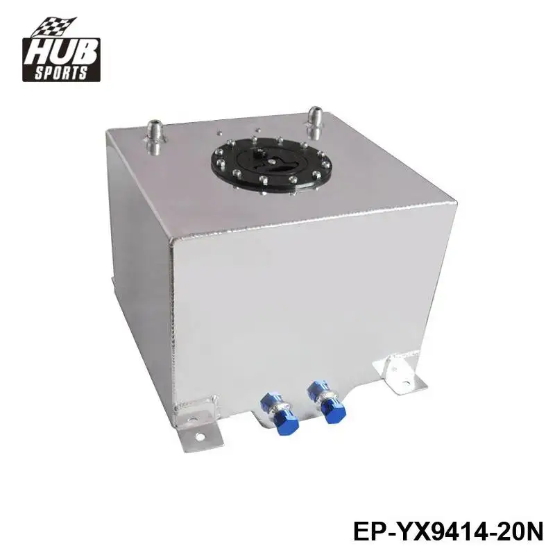 Универсальный 20 литров топливный бак успокоительным Системы сплав Алюминий HU-YX9414-20N