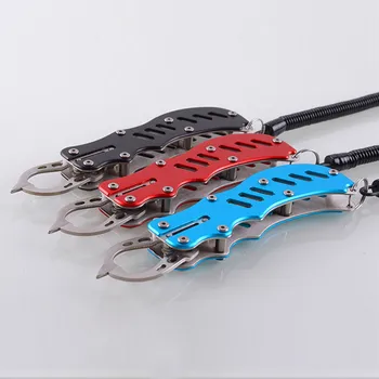 

New Stainless Steel Fish Lip Grip Control Pliers Alloy Handle Multifunction Fishing Tackle Tool LMH66