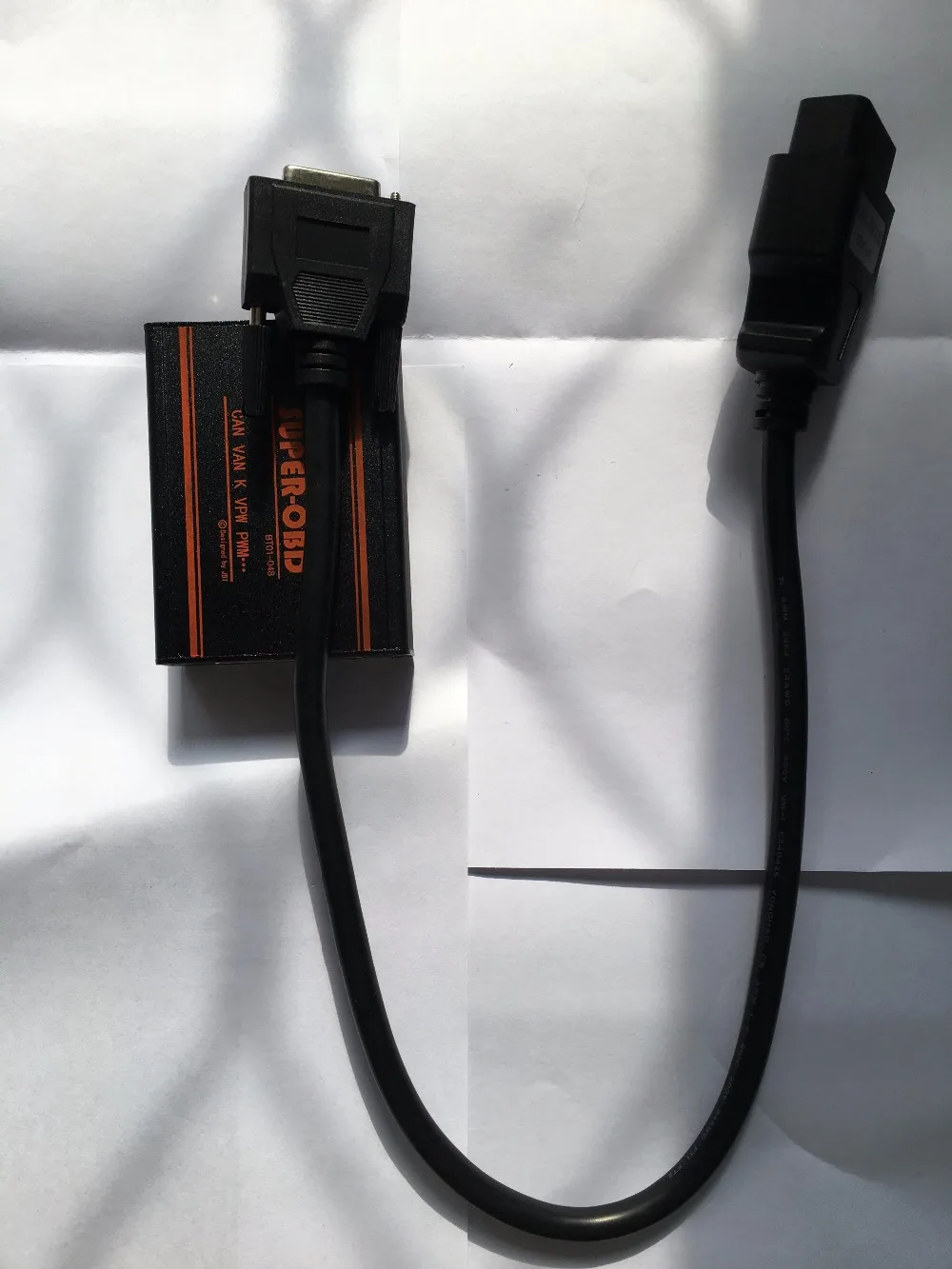 

SUPER OBD connector which is used to connect with JBTCS360, JBTCS538D, JBTCS538C V-GP auto diagnostic scanner