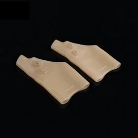 Dhl ИЛИ ems 100 шт Магнитный лечебный наручный палец руки поддерживающие перчатки силиконовый гель артрит корректор давления рельефные перчатки