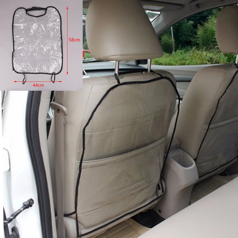 

58*44cm Car Seat Back Cover Protector Kick Mat Mud Dirt Clean Car Seat Covers Automobile Kicking Mat For Kids Children Baby