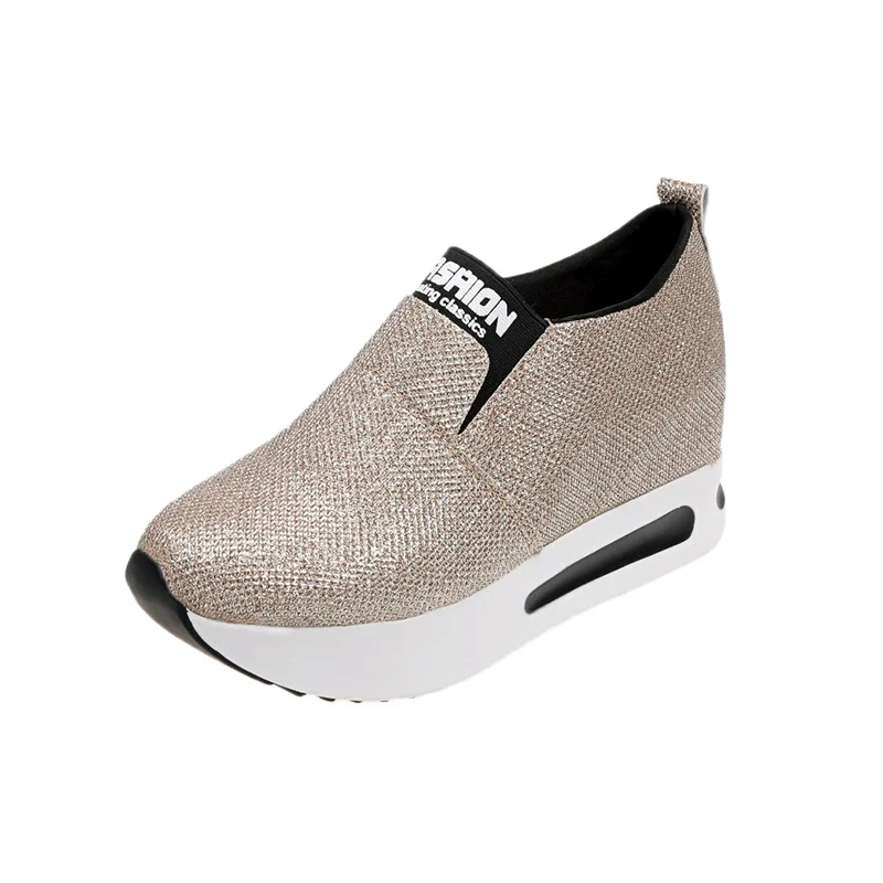 

Casual Platform Shoes women Spring and autumn platform shoes women's casual shoes slip on