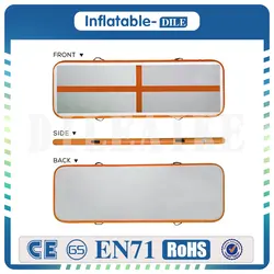 Бесплатная доставка 3 м длина, 10 см толщина завод низкая цена весь набор надувной гимнастический воздуха акробатические маты трек