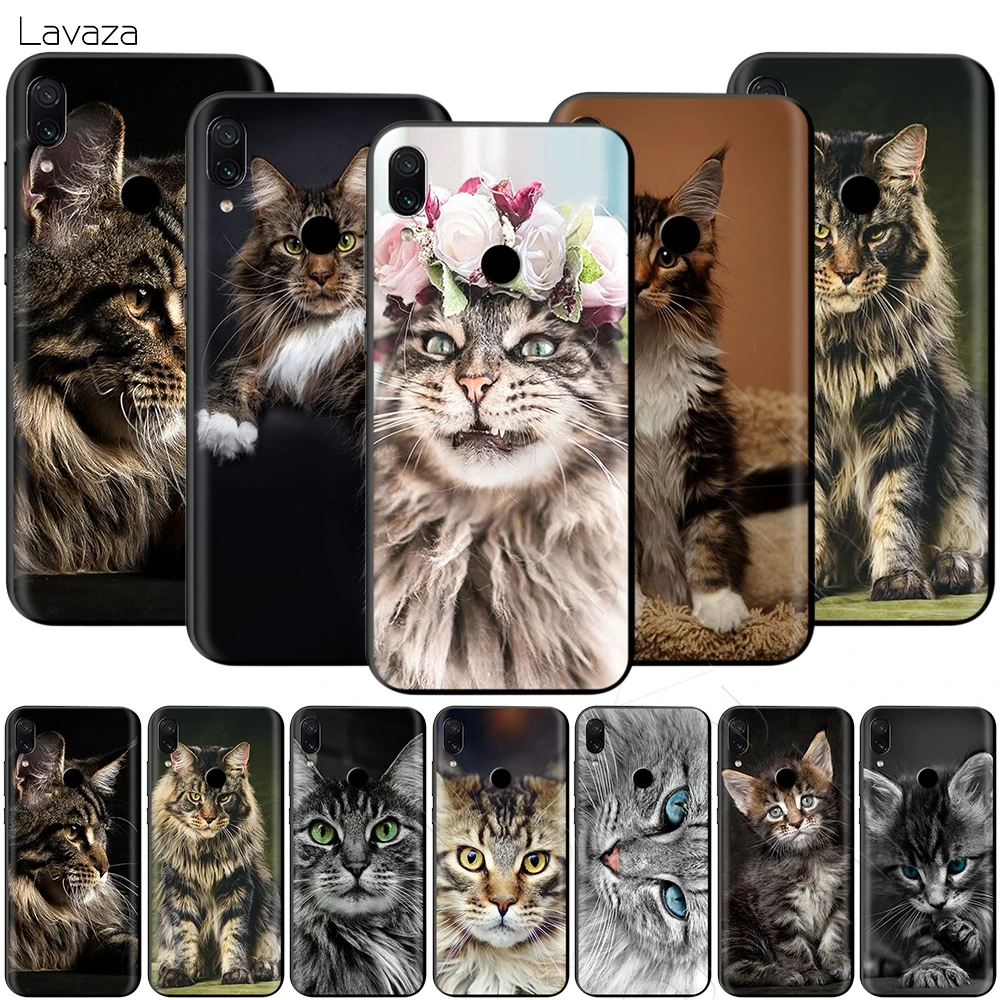 

Lavaza Pet Maine Coon Cat Case for Xiaomi 9T Pro CC9 A3 Redmi K20 7A for Huawei Honor 20 9X P20 Lite Nova 5i Y9