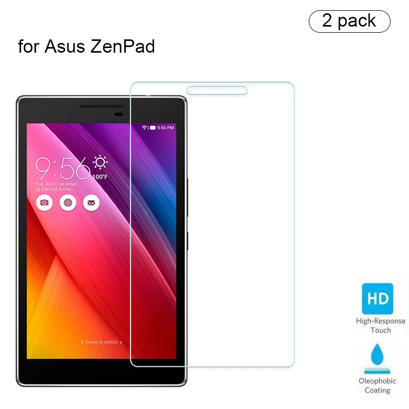 2 шт./лот 9H взрывозащищенное Закаленное стекло для ASUS Zenpad 7 0 Z370CG &quotзакаленное