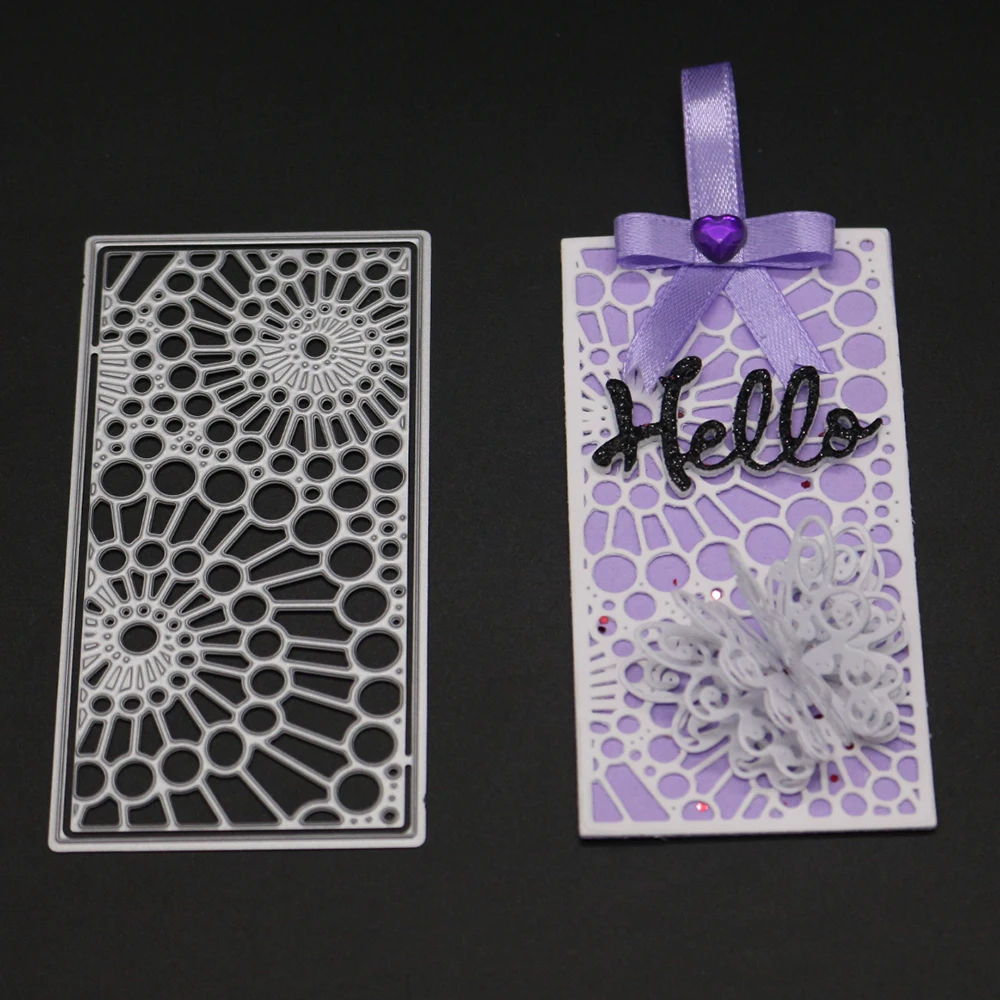 

Gowing Metal Cutting Dies Flower background For Scrapbooking Card Making Photo Album Embossing Crafts Diecut New 2019
