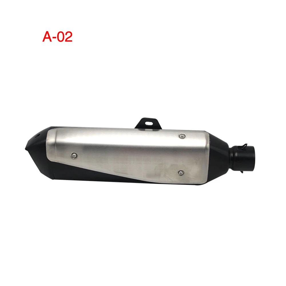 Alconstar 60 мм мотоцикл Akrapovic глушитель слипоны для BMW G310 GS/G310R/R1200 GS/R1200 RS/S1000XR Honda NC750X/CBF1000 - Цвет: A-02