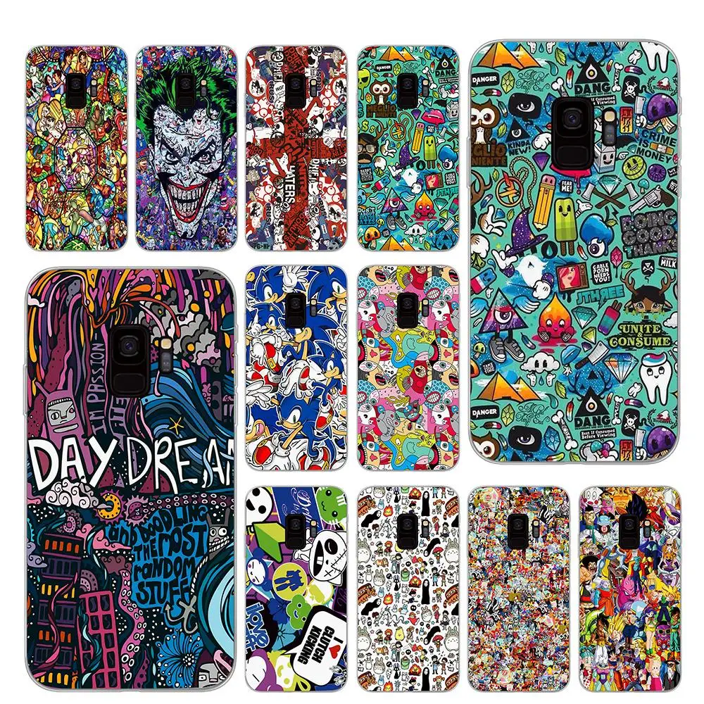 

Sticker Boom Studio Ghibli Phone Case for Samsung Galaxy S10 S10E S8 Plus S6 S7 Edge S9 S10e Plus Cover