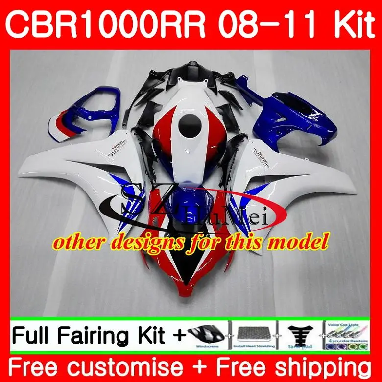 Комбинезоны для HONDA CBR1000 RR CBR 1000 RR 08 11 Топ Красный Пламя 59HS12 CBR1000RR 08 09 10 11 CBR 1000RR 2008 2009 2010 2011 обтекатели