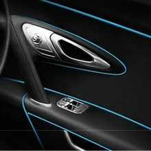 5 m Auto Grille Innen Außen Profile Trim Dekorative Band Linie für Infiniti FX-serie Q-serie QX -serie Coupe EX37 EX25 JX35