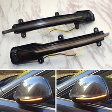 LED Water Flowing Turn Signal Light Rear View Dynamic Sequential MIRROR Turn Signal Light For Audi Q5 SQ5 Q7 SQ7 Car Styling led flowing rear view dynamic sequential mirror turn water signal light for audi a3 a4 b8 b8 5 a5 8w a6 c7 rs6 s6 4g c7 5 q5 q7