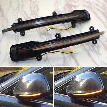 

LED Water Flowing Turn Signal Light Rear View Dynamic Sequential MIRROR Turn Signal Light For Audi Q5 SQ5 Q7 SQ7 Car Styling