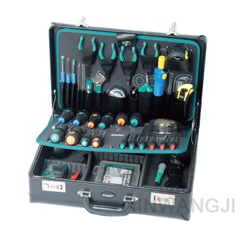 

Pro'skit PK-15305B Professional Household Commonly Used Maintenance Tools Group Kit (42 In 1) Electronic Electrician Repair Set
