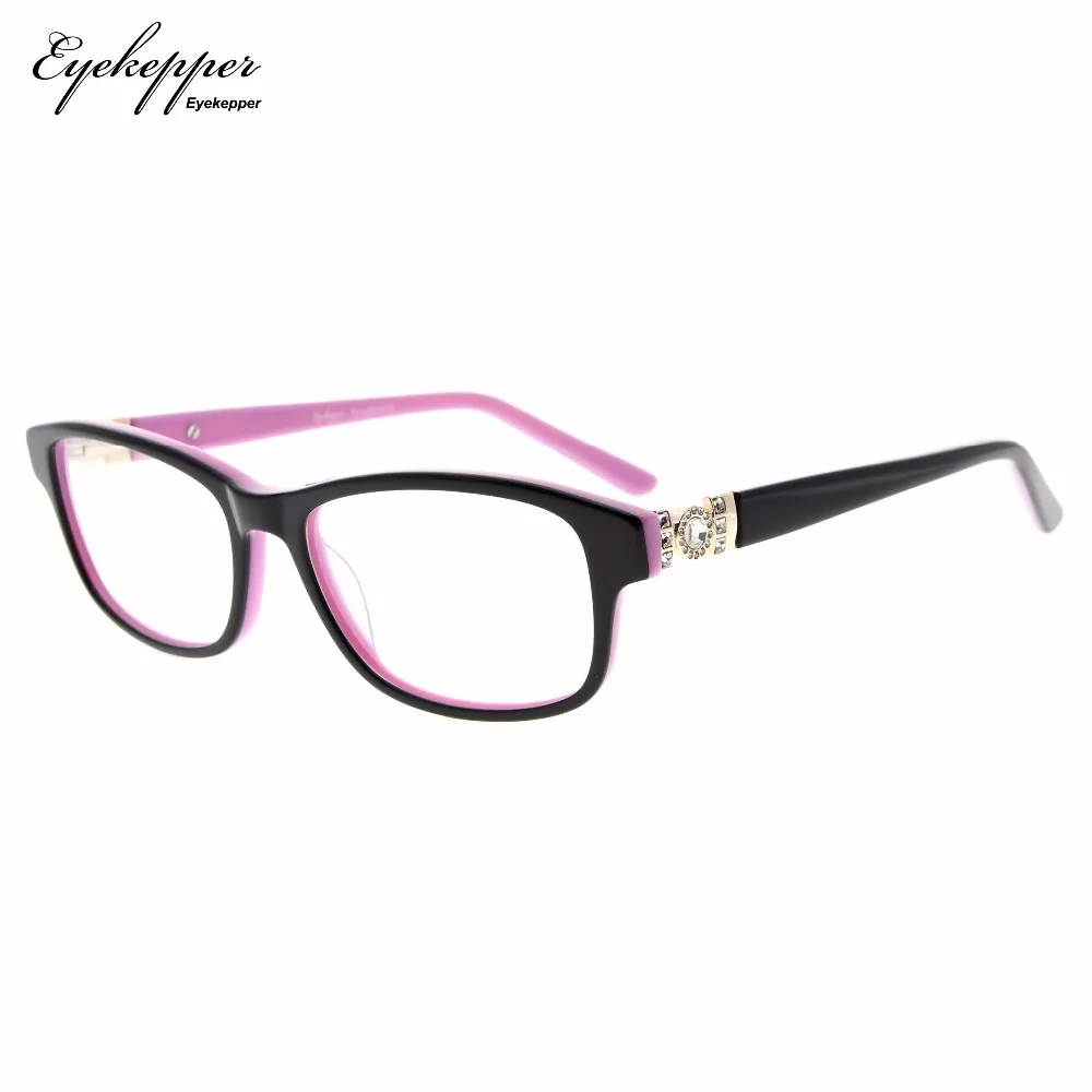 FA0062 Eyekepper Womens Glasses Frame Rx able Acetate Eyeglasses For