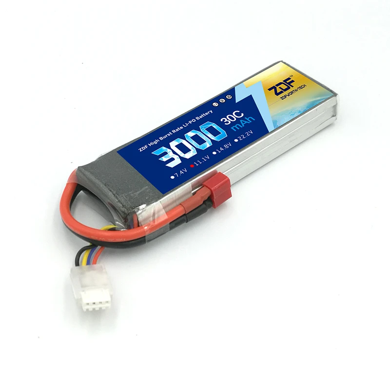 3S RC LiPo батарея 3S 11,1 V 1800mAh 2200mAh 2600mAh 3000mAh 4000mAh 5000mAh 6000mAh 30C 50C для радиоуправляемого квадрокоптера вертолета