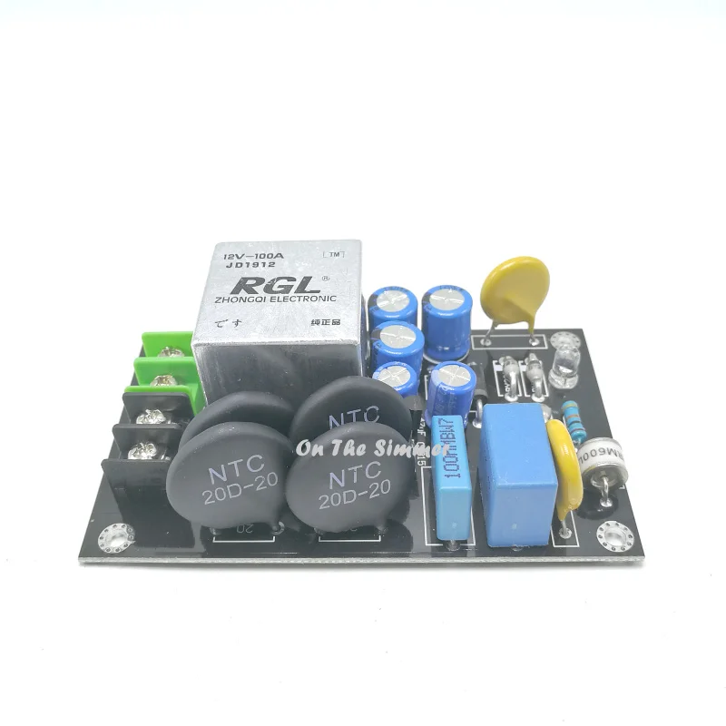 

Lightning protection 220V power soft start board High power 100A high current relay
