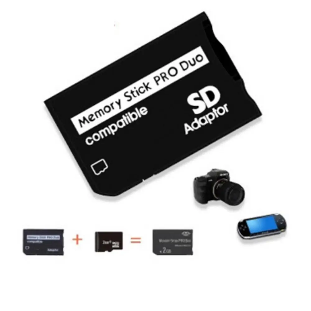 Адаптер Micro SD для карт 128 Мб до 2 Гб карта памяти SDHC TF карты MS Pro Двойной переходник