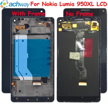 

100% Tested For Nokia Lumia 950XL LCD Display Touch Screen Digitizer Sensor Assembly Replacement 5.7" For Nokia 950 XL LCD