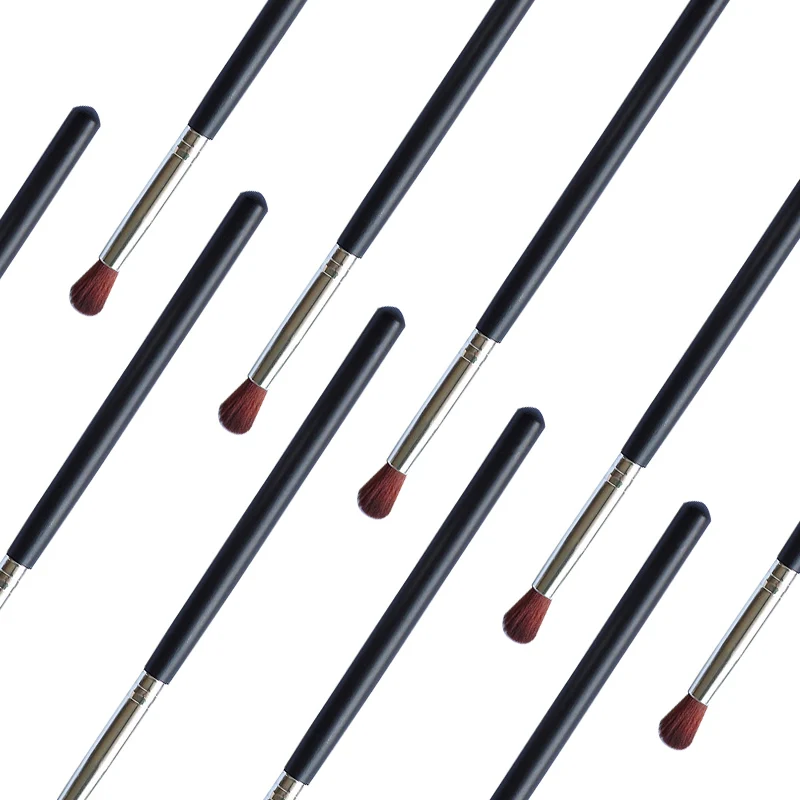 

1 Pc Eyeshadow Smudge Makeup Beauty Artificial Hair Brush Soft Hair Black Handle Nasal Shadow Brush for Cosmetic Tools