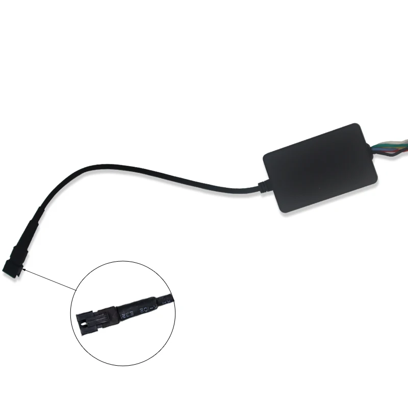 Светодиодный RGB пульт дистанционного управления для автомобиля поворот хвоста крышка багажника стример Предупреждение Светодиодные ленты светильник Bluetooth контроллер светодиодных лент RF RGB пульт дистанционного управления с декодер