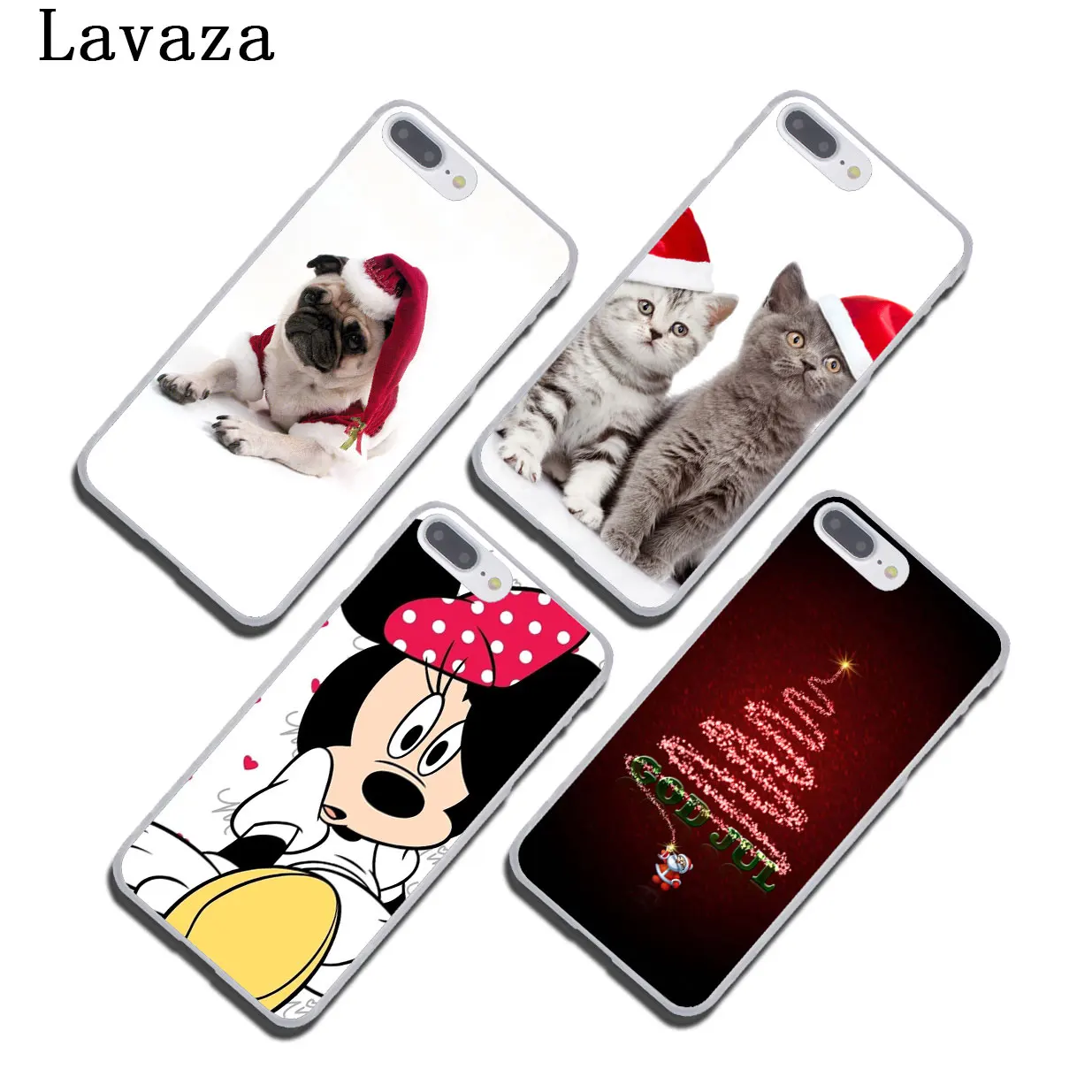 Твердый чехол для телефона Lavaza Merry Christmas happy New Year DOG Для iPhone XR X XS 11 Pro Max 10 7 8 6S 5 5S SE 4S