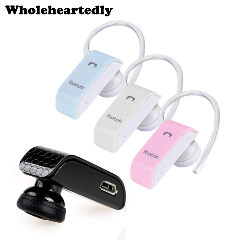 

WHOLEHEARTEDLY BT300 Universal Bluetooth Headset Handsfree Wireless Earphone Headphone with Mic for iPhone HTC Samsung