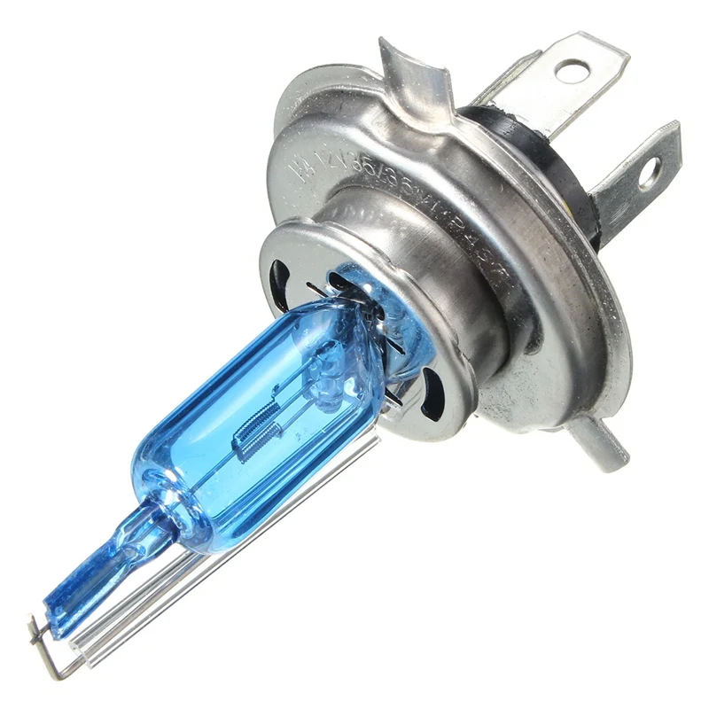 

H4 Super Bright White Moto Halogen Lamp Bulb Hi/Lo Beam 6000K P43t Scooter Headlight Xenon Light Sourse DC12V
