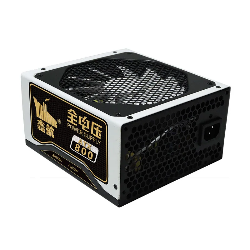 XINGHANG الصامت 800 واط ATX PC امدادات الطاقة 800 واط ل إنتل AMD PC 12 فولت ATX PSU وحدة إمداد الطاقة للكمبيوتر 80 زائد 110 فولت 220 فولت