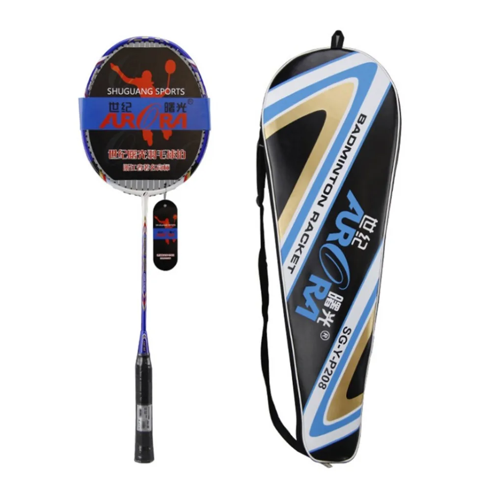1 piezas raqueta de bádminton profesional completo Badminton raqueta de carbono ligero corcho mango cómodo