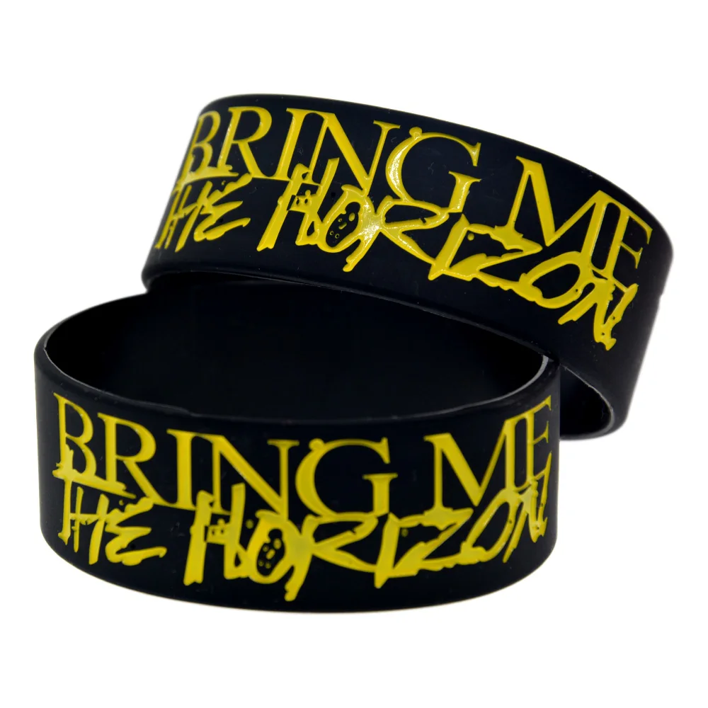 1 шт. BMTH Bring Me The Horizon силиконовый браслет для музыкального концерта