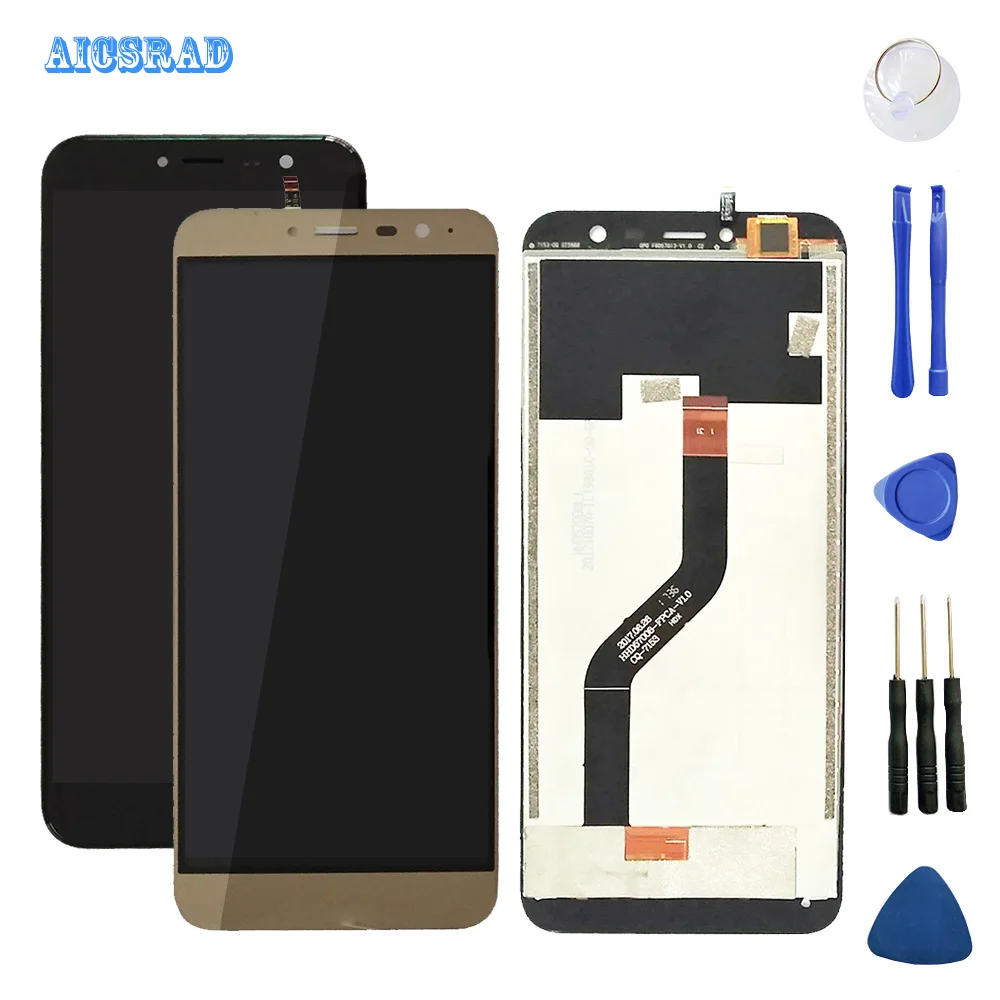 

AICSRAD original Replacement For cubot x18 LCD Display and Touch Screen Digitizer Assembly no farme +Tools x 18
