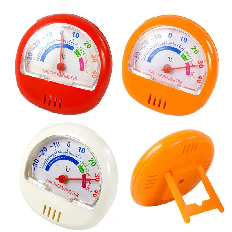3 Colors Dial Fridge Freezer Thermometer Temperature Meter Mini