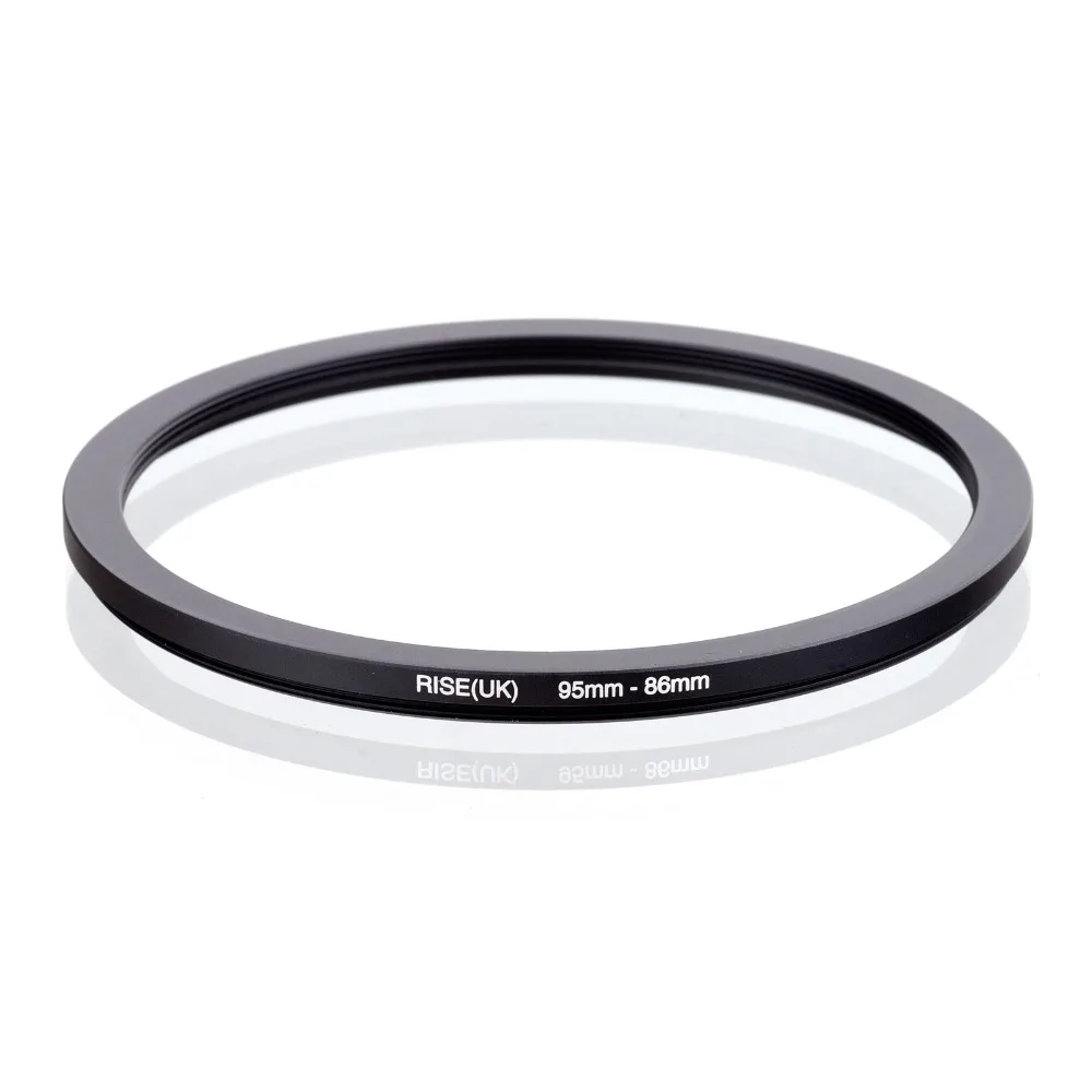 

RISE(UK) 95mm-86mm 95-86mm 95 to 86 Step down Ring Filter Adapter black