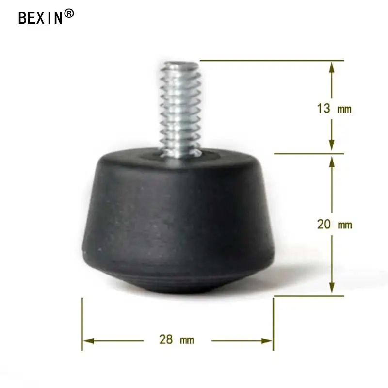 

3Pcs/Set UNC1/4 Silver Color Bullet Studs Cone Spikes Floor Stands Component Replacement Part for Tripod Screw Mounting Stud