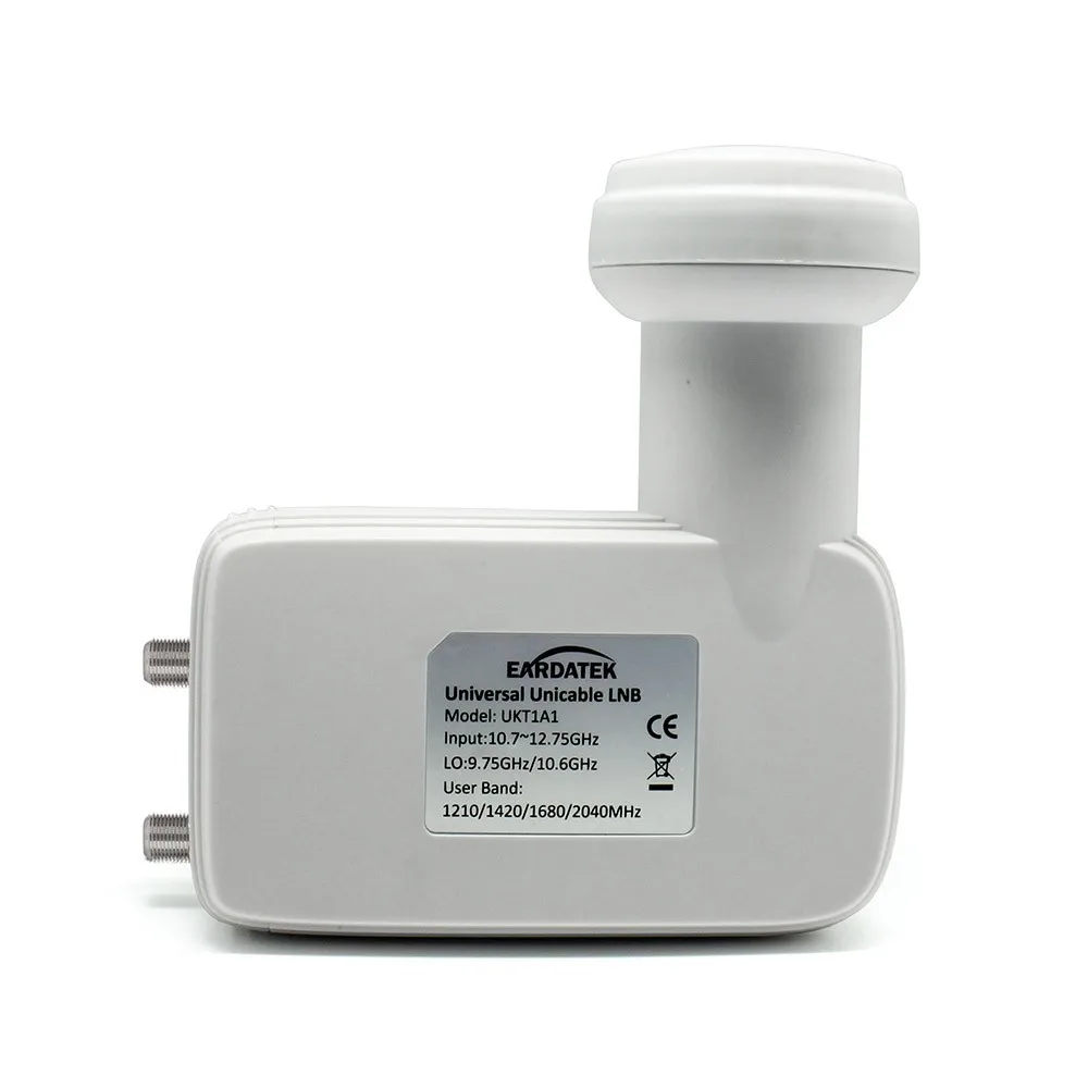 

UKT1A1 Universal Unicable high gain & low noise Twin LNB, High quality weather protection