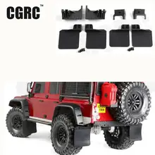 1 Set 4pcs Rubber Front And Rear Fenders Modified Upgrade Accessories For 1/10 Rc Crawler Car Traxxas Trx-4 Trx4 D110