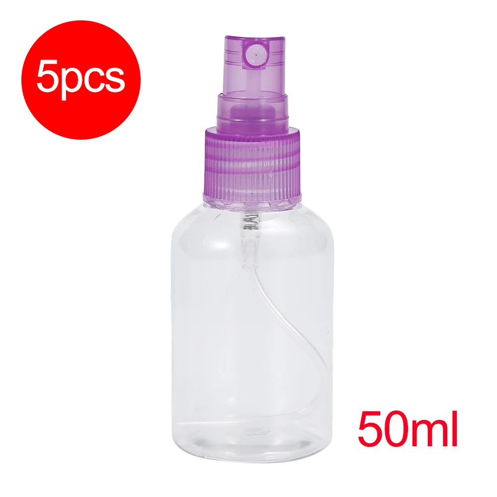 Elecool 5 шт. 50 пустая бутылка контейнер для духов многоразового переносное эфирное масло горшок косметический распылитель бутылки