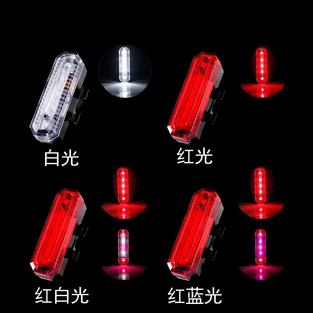 Cheap Hot-selling Rechargeable LED USB Mountain Bike Tail Light Taillight MTB Safety Warning Bicycle Rear Light Bicycle Lamp #276231 10 Cheap Hot-selling Rechargeable LED USB Mountain Bike Tail Light Taillight MTB Safety Warning Bicycle Rear Light Bicycle Lamp #276231 10