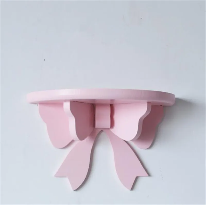 Hot Kids Room Bow Wall Shelves For Baby Decor Wall Shelves For Baby Room Decor
